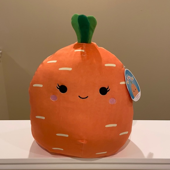 Squishmallows Other - NWT 12” Caroleena the Carrot Squishmallow